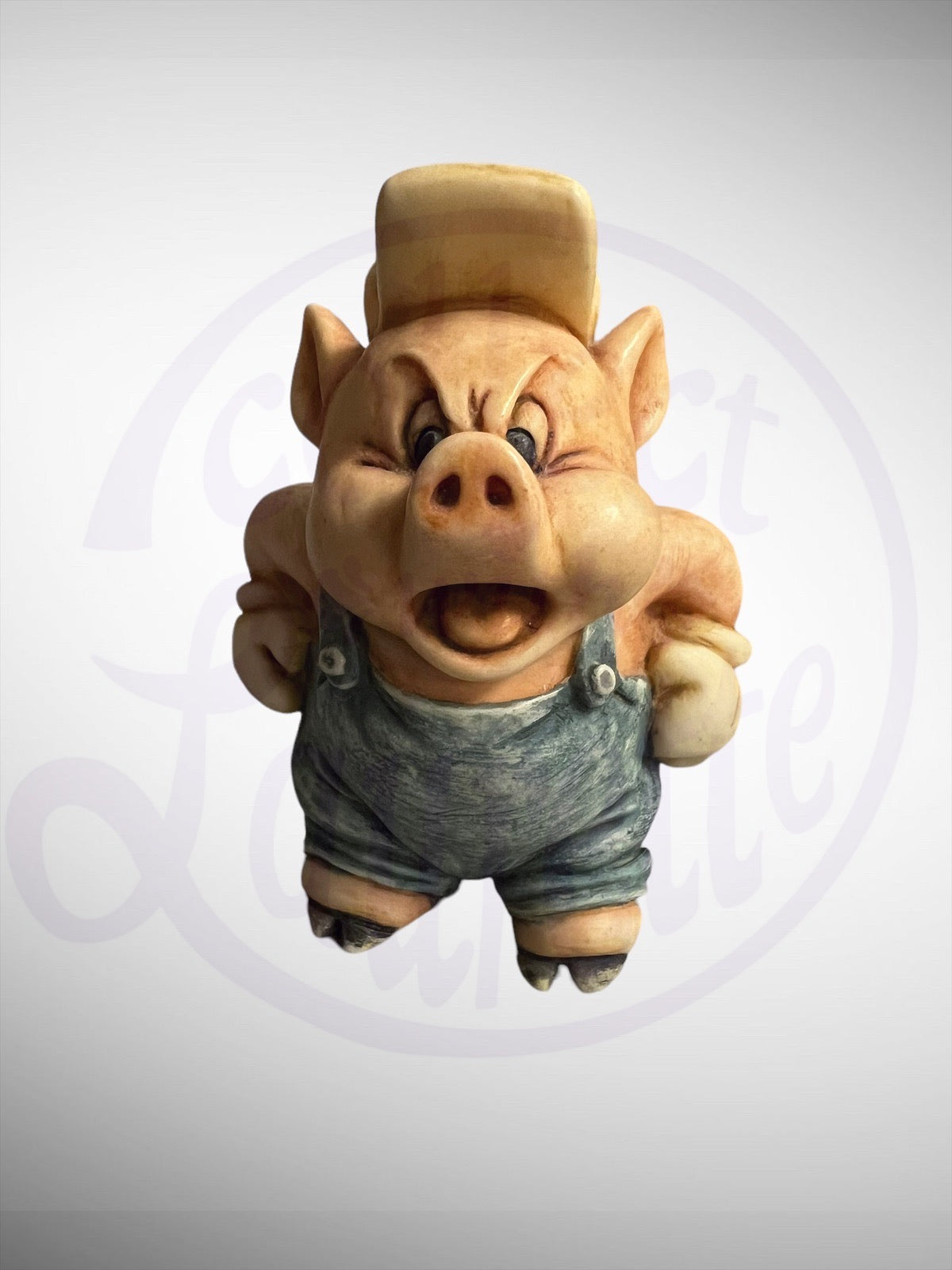 Harmony Kingdom Box - Disney Practical Pig Three Little Pigs Figurine No Box